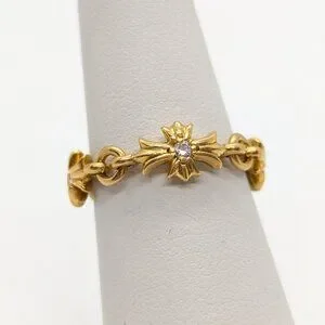 Chrome Hearts | Jewelry | Chrome Hearts 22k Tiny Ech Plus Diamond